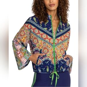 NWT Johnny WAS Night Kimono Sleeve Jacket - XL